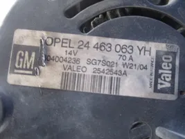 Opel Astra H Generaattori/laturi 24463063YH