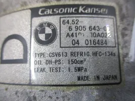 BMW X3 E83 Compresseur de climatisation 690564307
