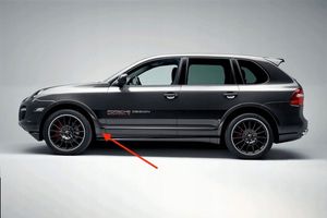 Porsche Cayenne (9PA) Rivestimento sottoporta/minigonna laterale 055100500301