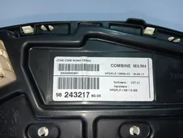 Citroen C-Elysée Compteur de vitesse tableau de bord 9824321780-00