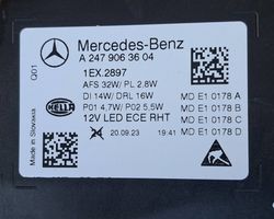 Mercedes-Benz GLA H247 Etu-/Ajovalo A2479063604