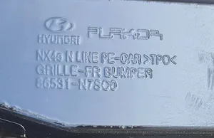 Hyundai Tucson IV NX4 Etupuskurin alempi jäähdytinsäleikkö 86531-N7SC0