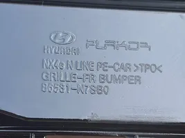 Hyundai Tucson IV NX4 Mascherina inferiore del paraurti anteriore 86581-N7SB0