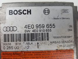Audi A8 S8 D3 4E Centralina/modulo airbag 