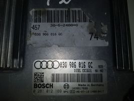 Audi A6 S6 C6 4F Unité de commande, module ECU de moteur 