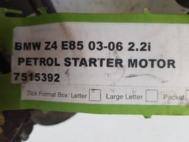 BMW Z4 E85 E86 Starter motor 