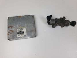 Toyota Avensis T250 Juego de cerradura y set ECU del motor 1758008711