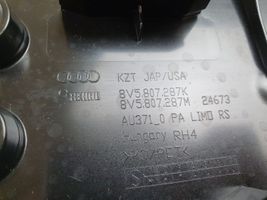Audi A3 S3 8V Ramka przedniej tablicy rejestracyjnej USA