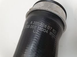 Mercedes-Benz S W220 Tube d'admission de tuyau de refroidisseur intermédiaire A2205280782