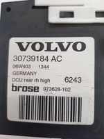Volvo V50 Rear door window regulator motor 