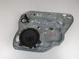 Volvo S40 Mechanizm podnoszenia szyby tylnej bez silnika 