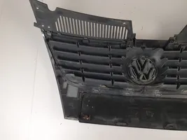 Volkswagen PASSAT B6 Grille calandre supérieure de pare-chocs avant 