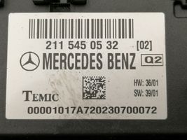 Mercedes-Benz E W211 Moduł / Sterownik komfortu A2115450532