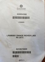 Land Rover Range Rover L405 Szyba przednia / czołowa LR086061