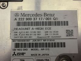 Mercedes-Benz E W213 Radija/ CD/DVD grotuvas/ navigacija A2229003717