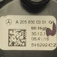 Mercedes-Benz C W205 Kojelaudan keskiosan tuuletussuuttimen ritilä A2058300301