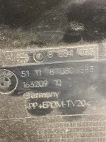 BMW 5 G30 G31 Coin du pare-chocs avant 51118080583