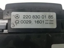 Mercedes-Benz S W220 Ilmastoinnin ohjainlaite 2208300185