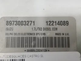 Opel Combo B Sterownik / Moduł ECU 12214089