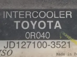 Toyota Verso Chłodnica powietrza doładowującego / Intercooler 1271003521