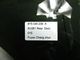 Audi A3 8Y Vetro del finestrino della portiera posteriore 8Y5845206A