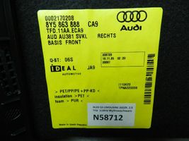 Audi A3 8Y Rivestimento pannello inferiore del bagagliaio/baule 8Y5863888