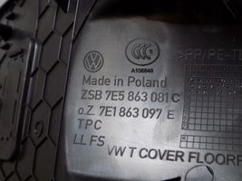 Volkswagen Transporter - Caravelle T6 Garniture panneau inférieur de tableau de bord 7E5863081C