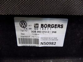 Volkswagen PASSAT B8 Grilles/couvercle de haut-parleur arrière 3G5863413D