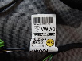Volkswagen Touareg II Faisceau de câbles hayon de coffre 7P6971148BC