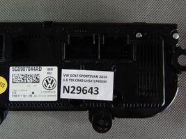 Volkswagen Golf Sportsvan Oro kondicionieriaus/ klimato/ pečiuko valdymo blokas (salone) 5G0907044AD
