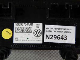 Volkswagen Golf Sportsvan Oro kondicionieriaus/ klimato/ pečiuko valdymo blokas (salone) 5G0907044AD