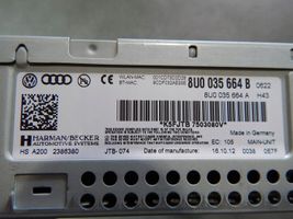 Audi Q3 8U Radio/CD/DVD/GPS-pääyksikkö 8U0035664B