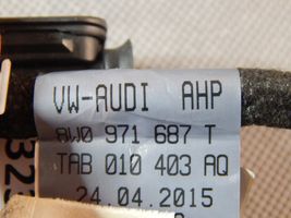 Audi A4 Allroad Rear door wiring loom 8W0971687T