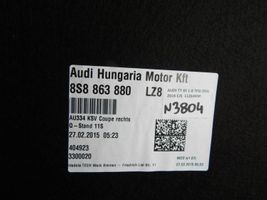 Audi TT TTS RS Mk3 8S Sānu dekoratīvās apdares panelis 8S8863880