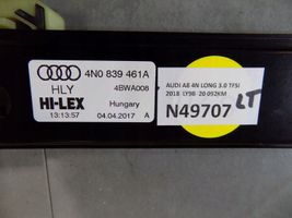 Audi A8 S8 D5 Elektryczny podnośnik szyby drzwi tylnych 4N0839461A