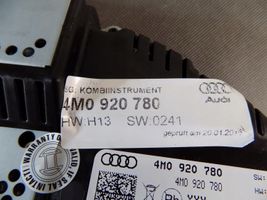 Audi Q7 4M Tachimetro (quadro strumenti) 4M0920780