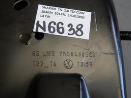 Volkswagen Sharan Szyna górna prowadnicy drzwi bocznych / przesuwnych 7N0843852G