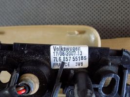 Volkswagen Touareg I Osłona przeciwsłoneczna szyberdachu 7L6857551BS