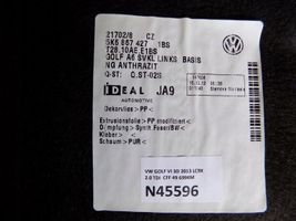 Volkswagen Golf VI Šoninis apdailos skydas 5K6867427