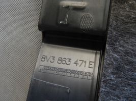 Audi A3 S3 8V Tavaratilan kynnyksen suoja 8V3863471E