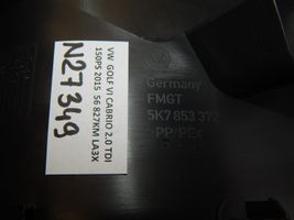 Volkswagen Golf VI Etuoven kynnyksen suojalista 5K7853372