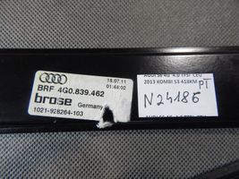 Audi A6 S6 C7 4G Mechanizm podnoszenia szyby tylnej bez silnika 4G0839462