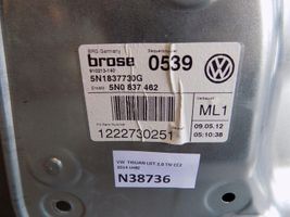 Volkswagen Tiguan Mechanizm podnoszenia szyby przedniej bez silnika 5N0837462