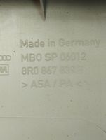 Audi Q5 SQ5 Osłona / Listwa podsufitki bagażnika 8R0867839B