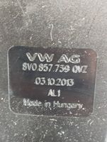 Volkswagen Golf VII Fibbia della cintura di sicurezza posteriore 8V0857739