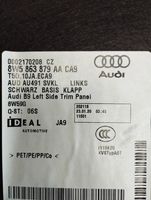 Audi A4 S4 B9 8W Tavaratilan sivuverhoilu 8W5863879AA