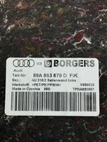 Audi Q4 Sportback e-tron Boczek / Tapicerka / bagażnika 89A863879D