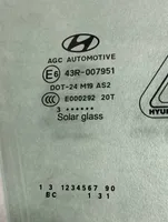 Hyundai ix35 Vetro del finestrino della portiera anteriore - quattro porte 43R007951