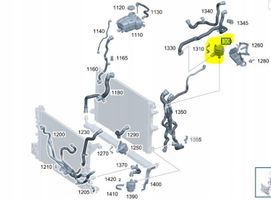 Mercedes-Benz S W222 Pompa dell’acqua A0005003500