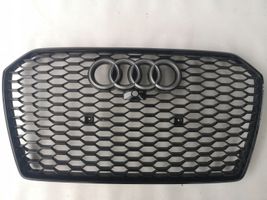 Audi RS6 C7 Rejilla superior del radiador del parachoques delantero 4G0853653N